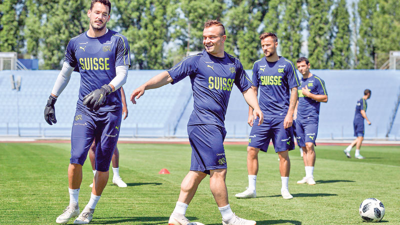 Serbs won’t ease off against Swiss 