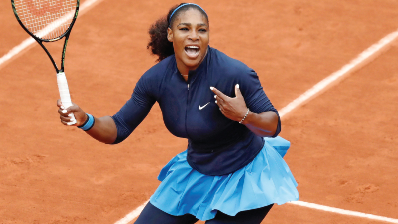 Serena struggles into final
