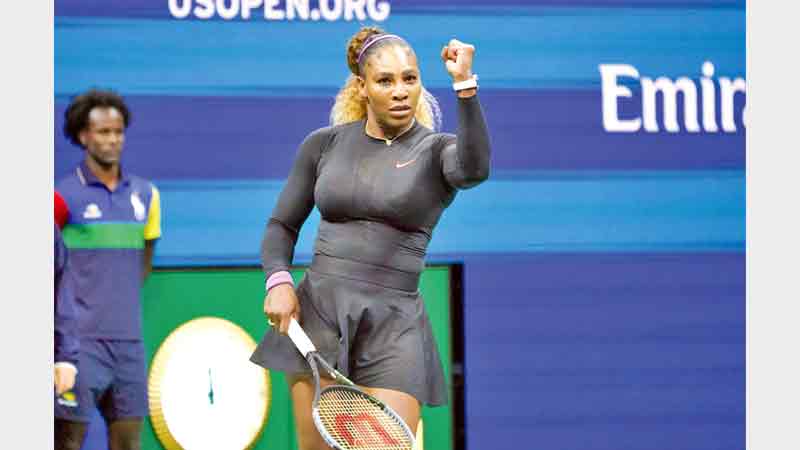 Serena survives upset from McNally