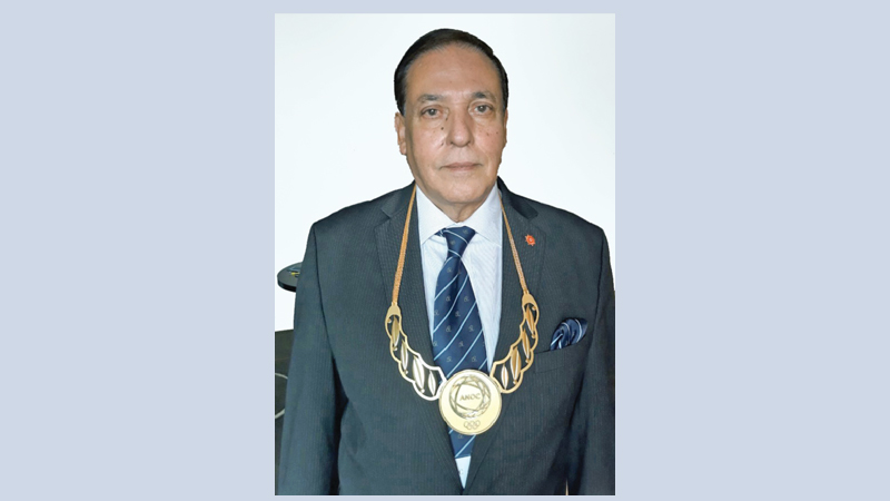 Shahed Reza receives ANOC Award