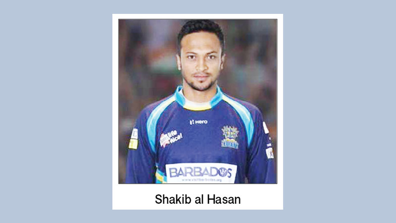 Shakib leaves Dhaka to play CPL