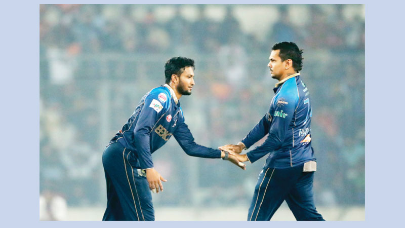 Shakib hits BPL record book