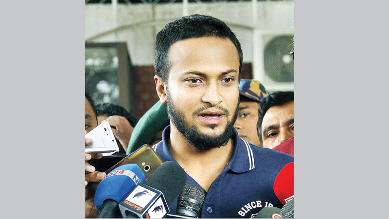 Shakib hopes to come back
sans surgery