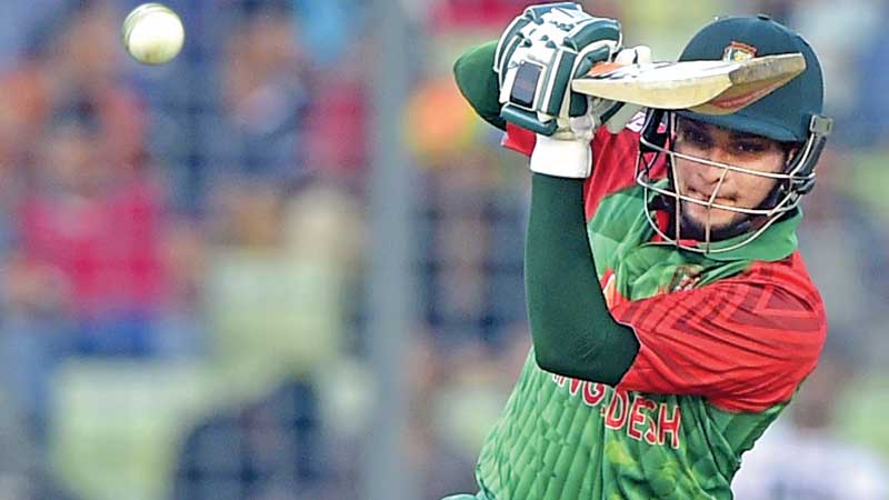 Tamim, Shakib shape Bangladesh
innings with fluent 50s 