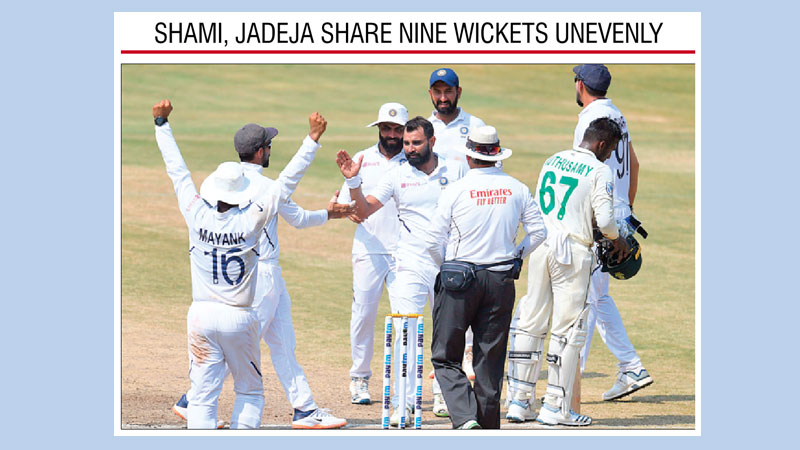 India outplay South Africa in first Test