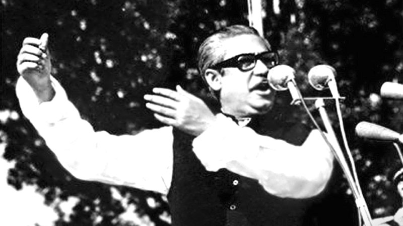 Sheikh Mujib : The poet of politics