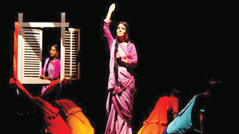 Prangane Mor stages ‘Shesher Kobita’ at Shilpakala today 