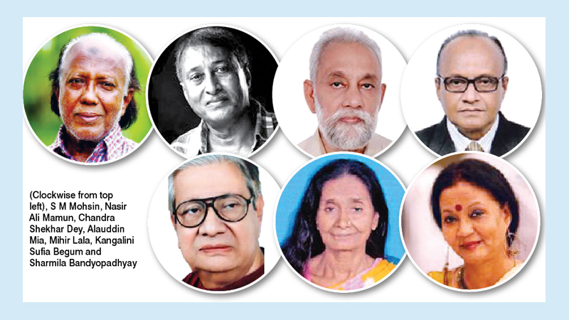 Seven named for 
‘Shilpakala Padak 2017’