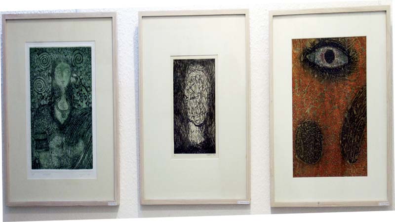 Group art show by 60 local, Indian artists begins at Shilpangan