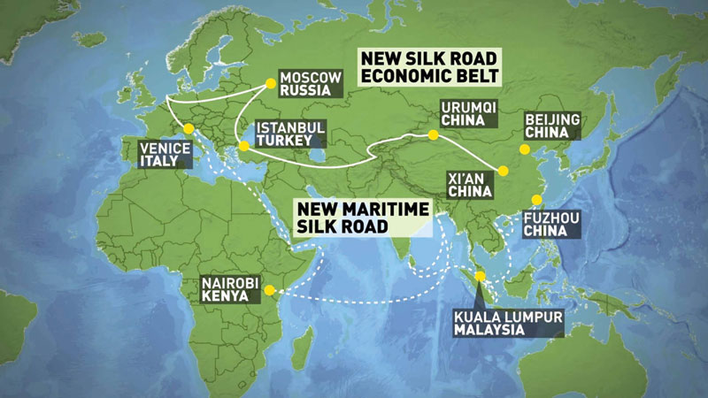 Belt and Road Initiative may help ease regional tension