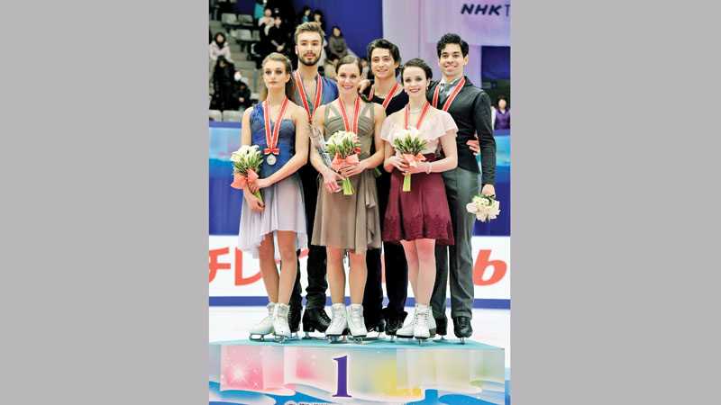 Canadian pair win NHK Trophy with record 