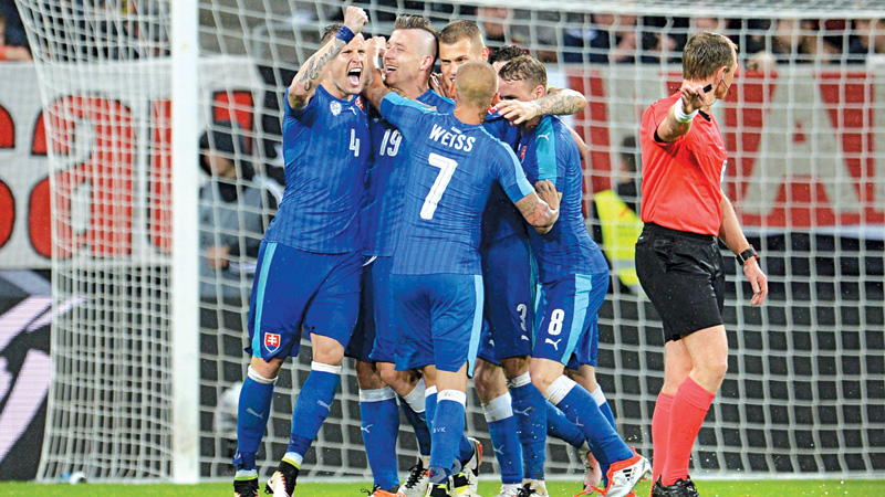 Slovakia stun Germany in friendly 