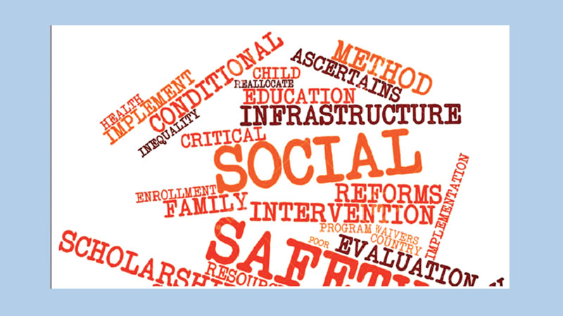 Social safety net 
aiding the poor 