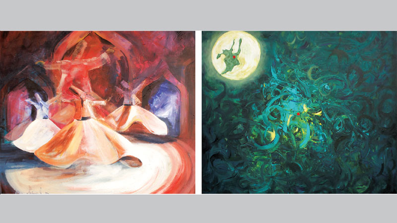 Solo exhibition ‘Emotion of Sufi Music’ begins at AFD today