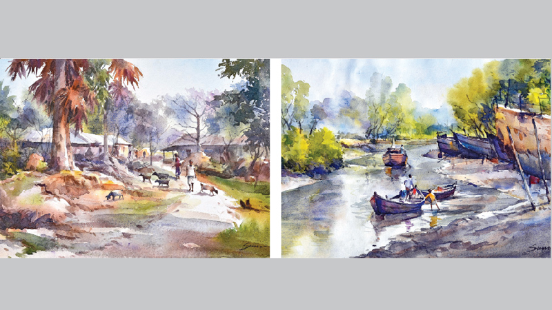 Solo painting exhibition ‘Rupomoy Bangla’ begins today 