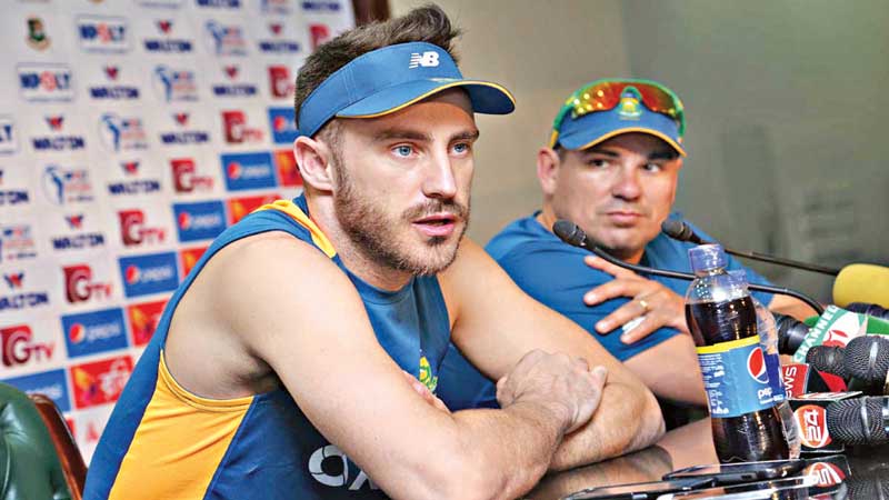 Bangladesh no longer minnows: Du Plessis