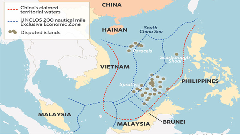 Peaceful settlement on South China Sea is difficult