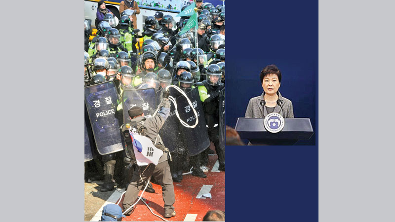 Top court sacks South Korean president