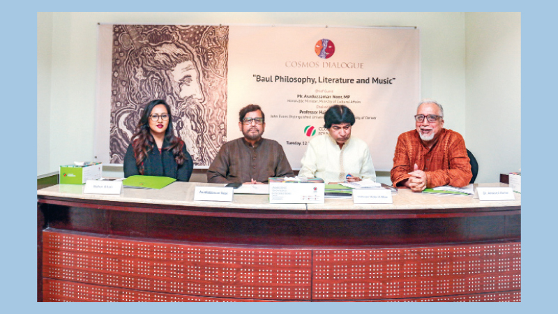 Speakers laud universal, humanist message of Baul