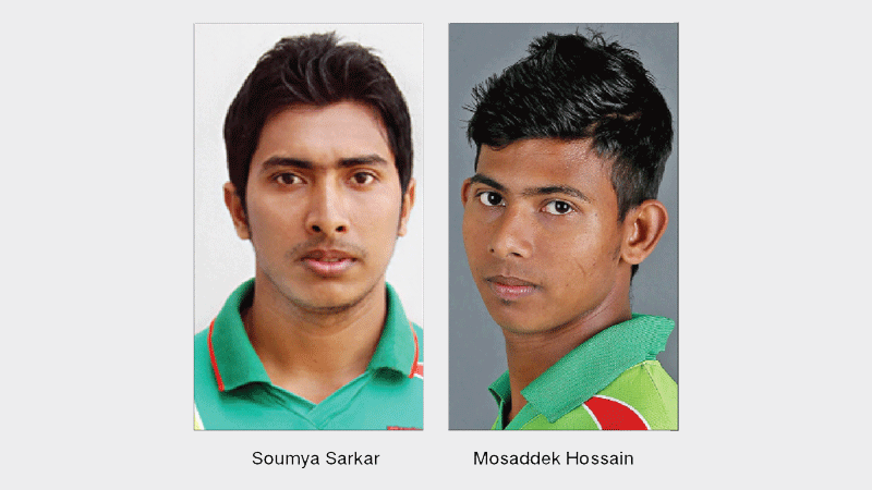 Soumya, Mosaddek vow to play well in Africa tour