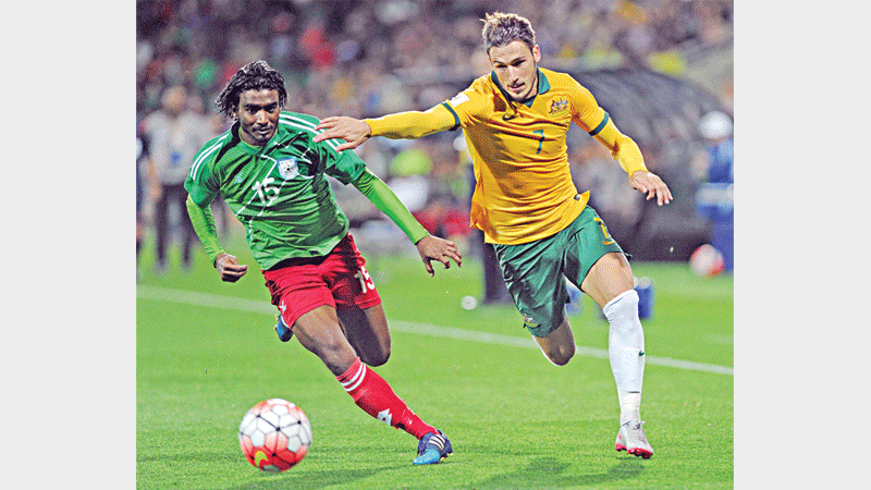 Socceroos rout Bangladesh 