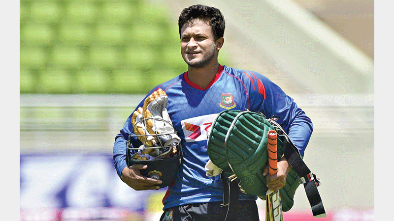 Five teams want icon player Shakib
