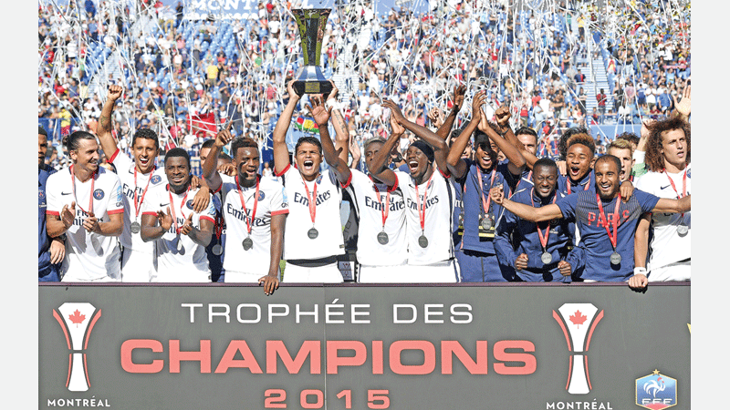PSG lift French Champions Trophy