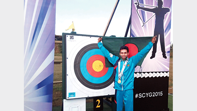 Tamim earns first ever gold for Bangladesh