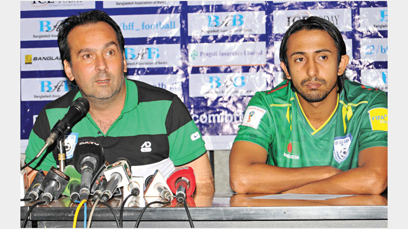 Bangladesh football team leaves for Tajikistan today
