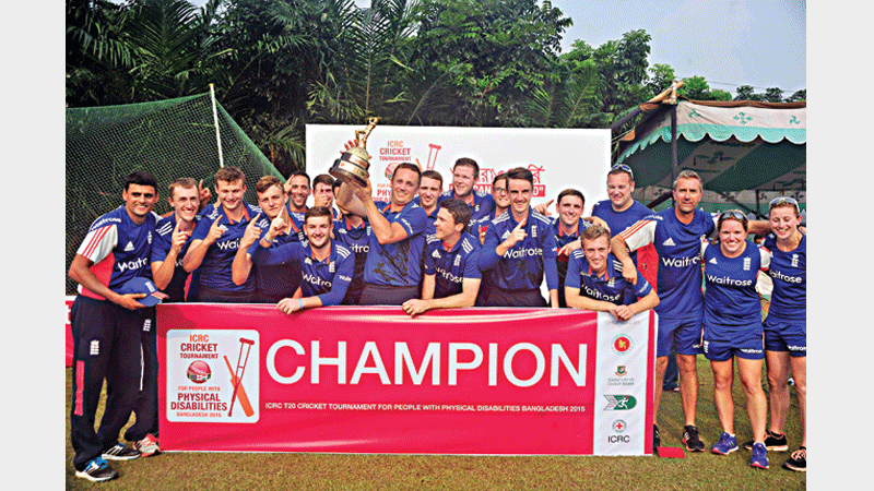 England lift maiden ICRC T20 Cricket title