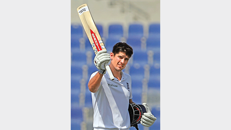 Cook soothes England with a solid century