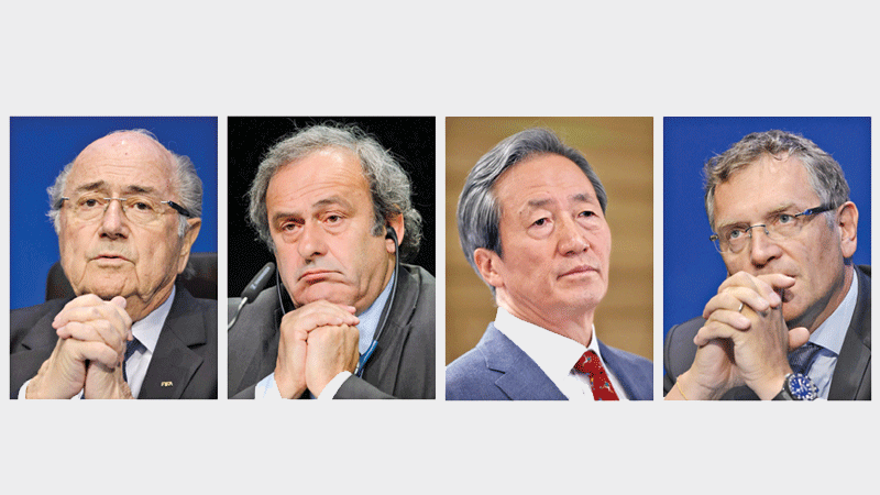 FIFA suspends Blatter, Platini for 90 days