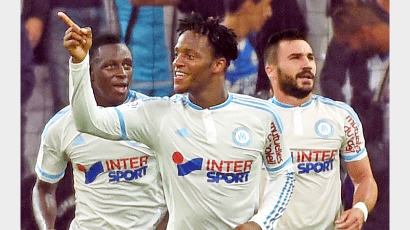 Marseille thump Bastia in Ligue 1