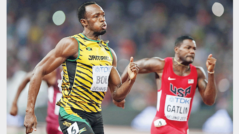 Gatlin into Bolts spotlight in Diamond League meet