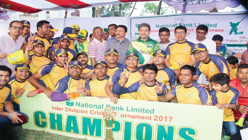 NBL cricket
title goes to
Team Fighters