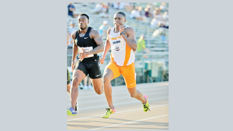 Sprinter Coleman off to explosive start