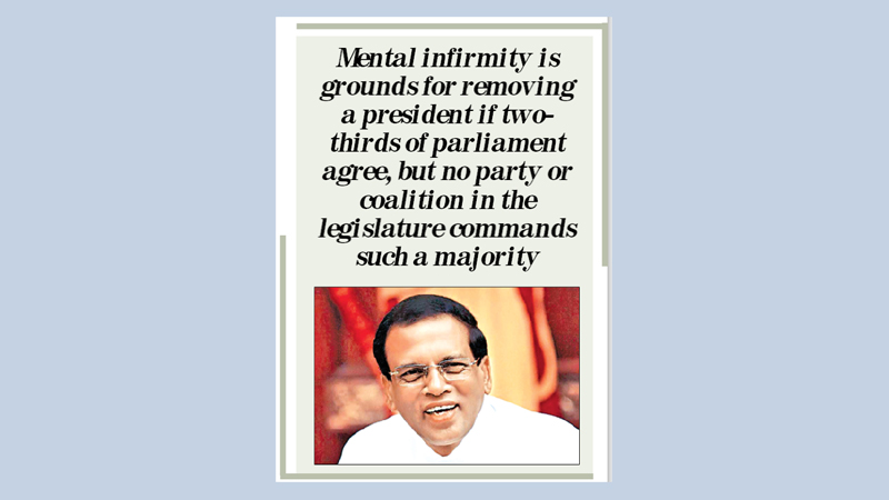 Sri Lanka court refuses to test Sirisena’s sanity