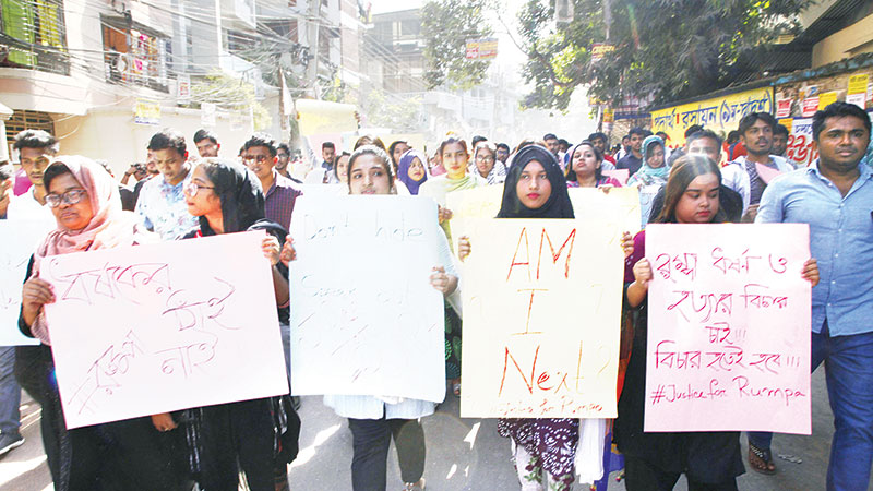 Stamford students 
rally for justice