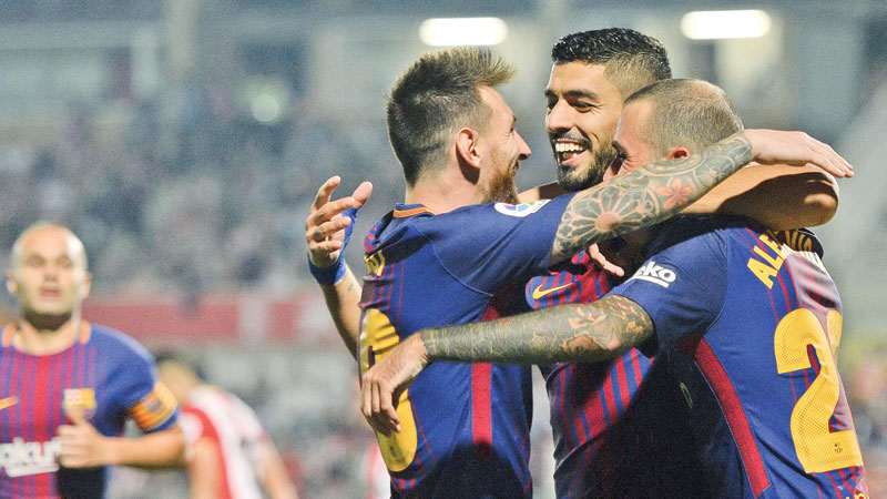 Barcelona maintain perfect start 