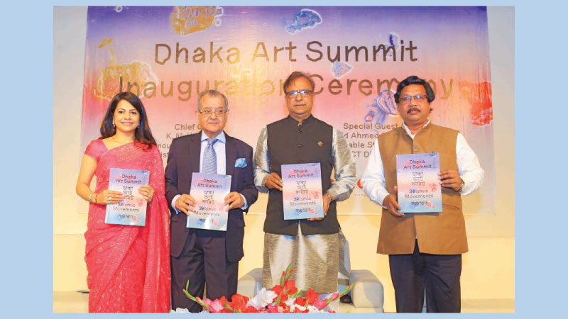 Curtain rises on 5th edition of Dhaka Art Summit 
