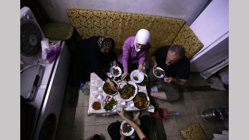 Frugal Ramadan for Syria’s people 
