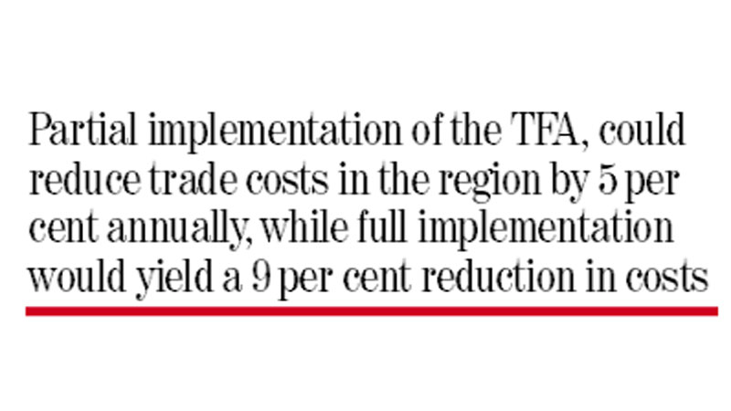 Improved trade facilitation can reduce costs in Asia, Pacific