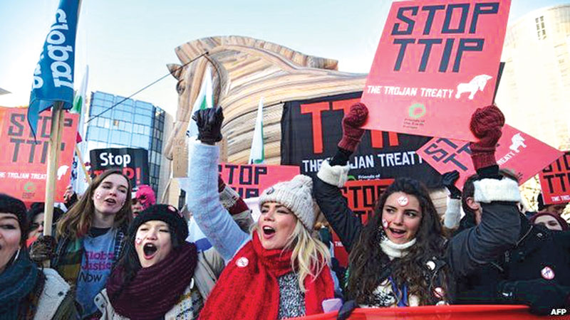 EU, US free trade deal dead before arrival