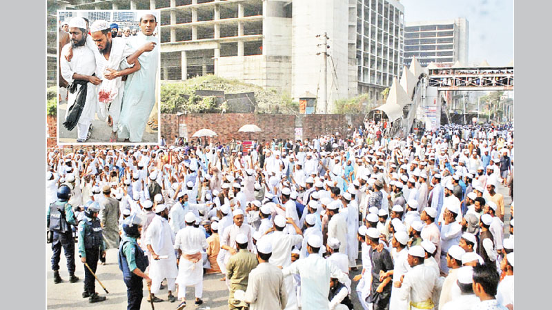 One killed, 150 injured as Tabligh Jamaat factions clash at Tongi