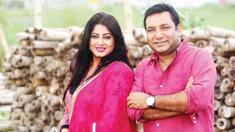 Tauquir shares screen with Moushumi in Eid project