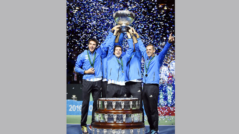 Argentina beat Croatia for maiden Davis Cup title