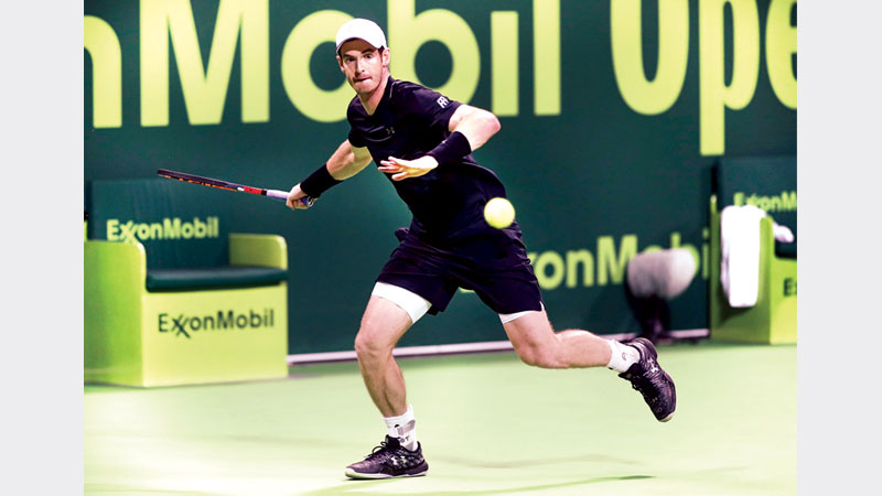 Murray survives as Djokovic sails