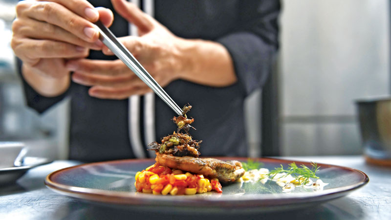 Thai fine-diners explore insect cuisine