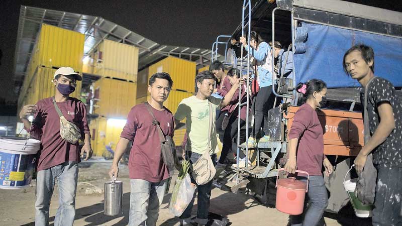 The container village migrants oiling Thailand�s economy
