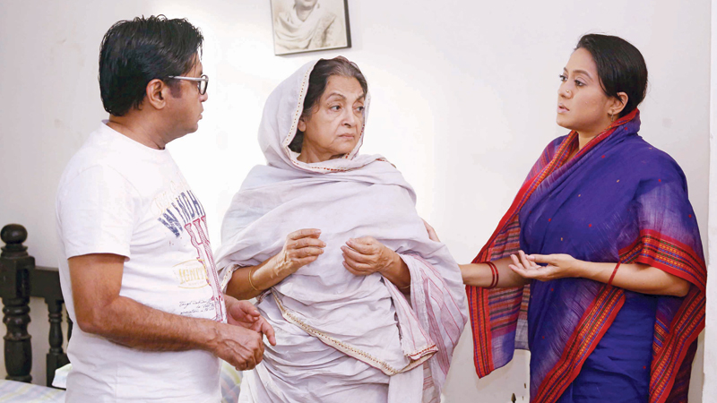 Three popular faces in Independence 
Day special tele-drama